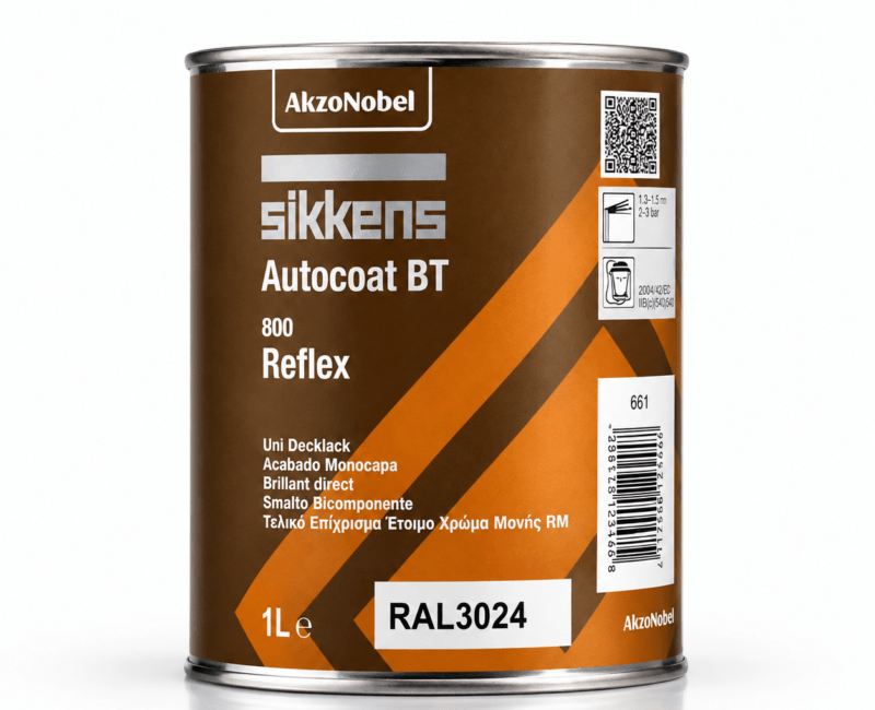SIKKENS AUTOCOAT BT 800 RAL 3024 - REFLEX